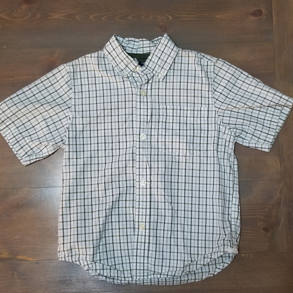 Gap Boys Plaid Shirt